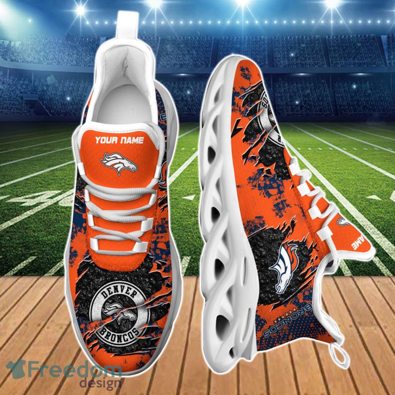 Denver Broncos NFL New Clunky Sneakers Max Soul Shoes For Men And Women -  Banantees