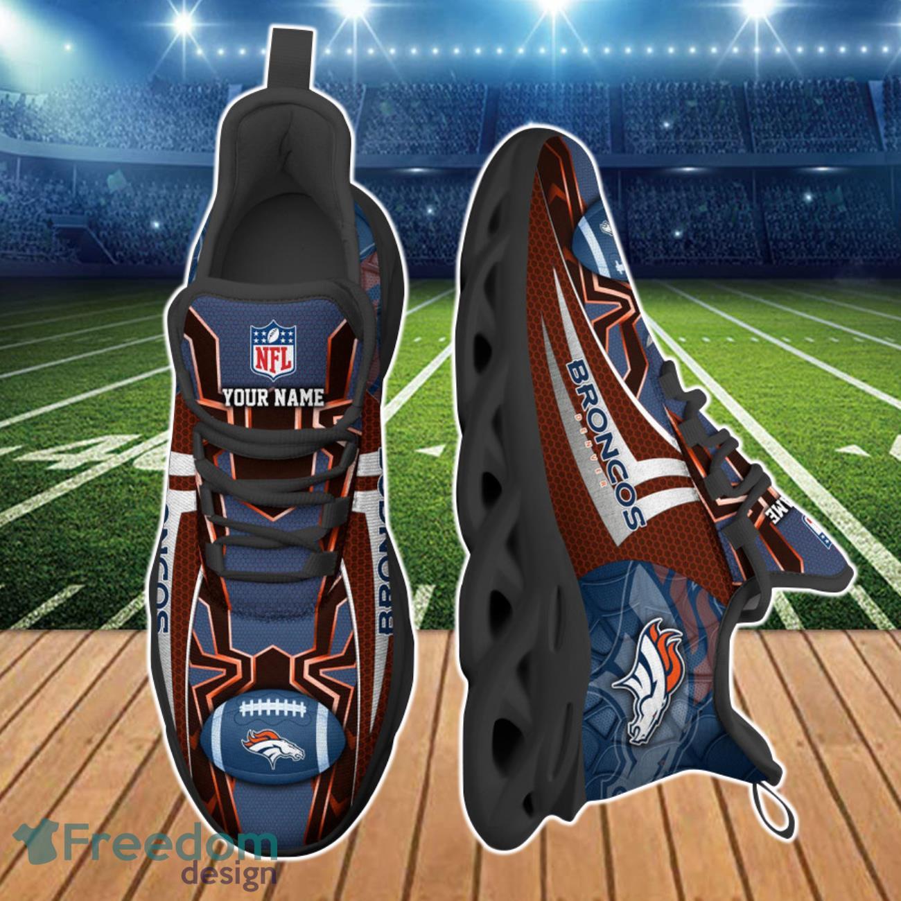 Denver Broncos NFL Clunky Max Soul Shoes Personalized Special Gift Product Photo 2