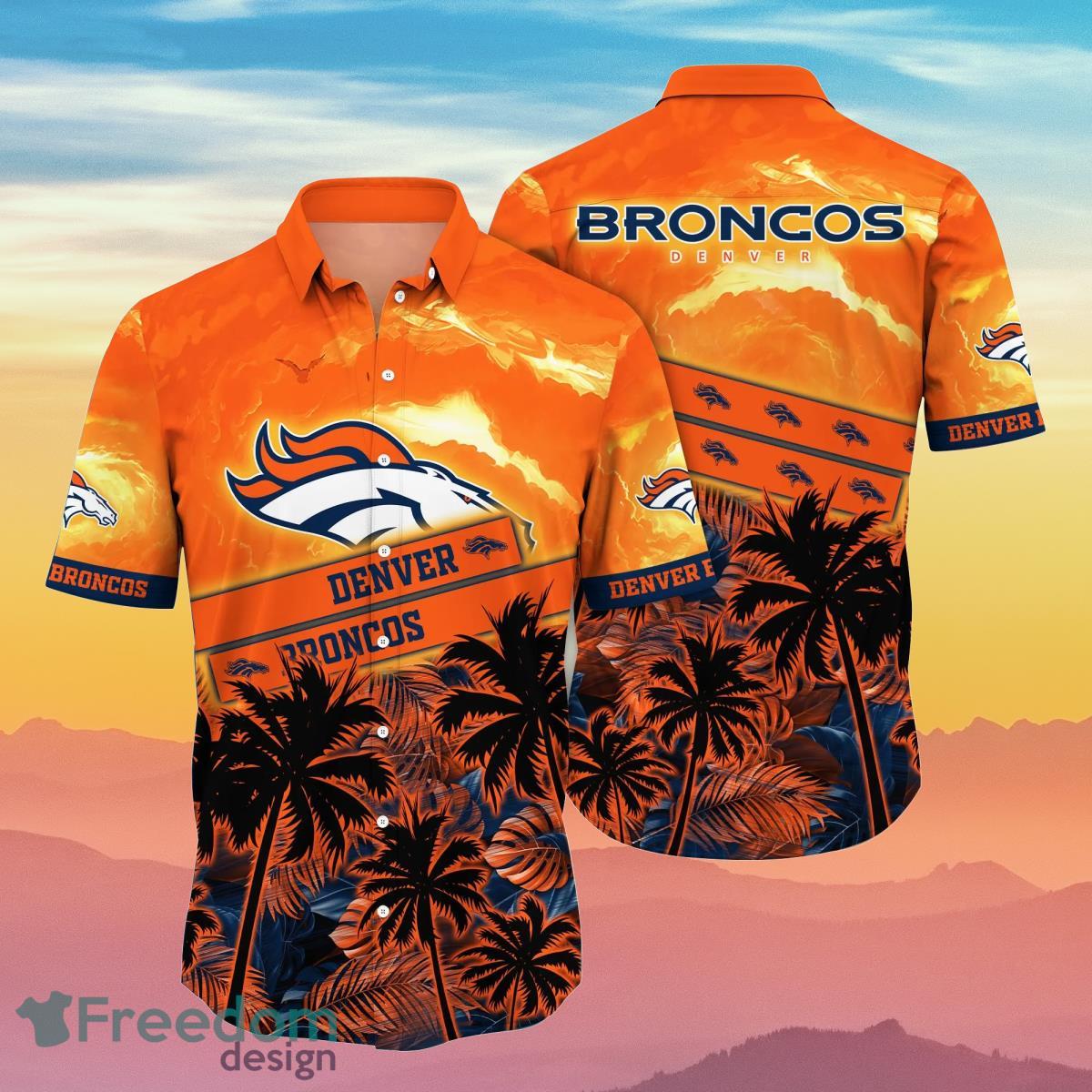 Denver Broncos NFL Flower Hawaiian Shirt Best Gift For Men And Women Fans -  Freedomdesign