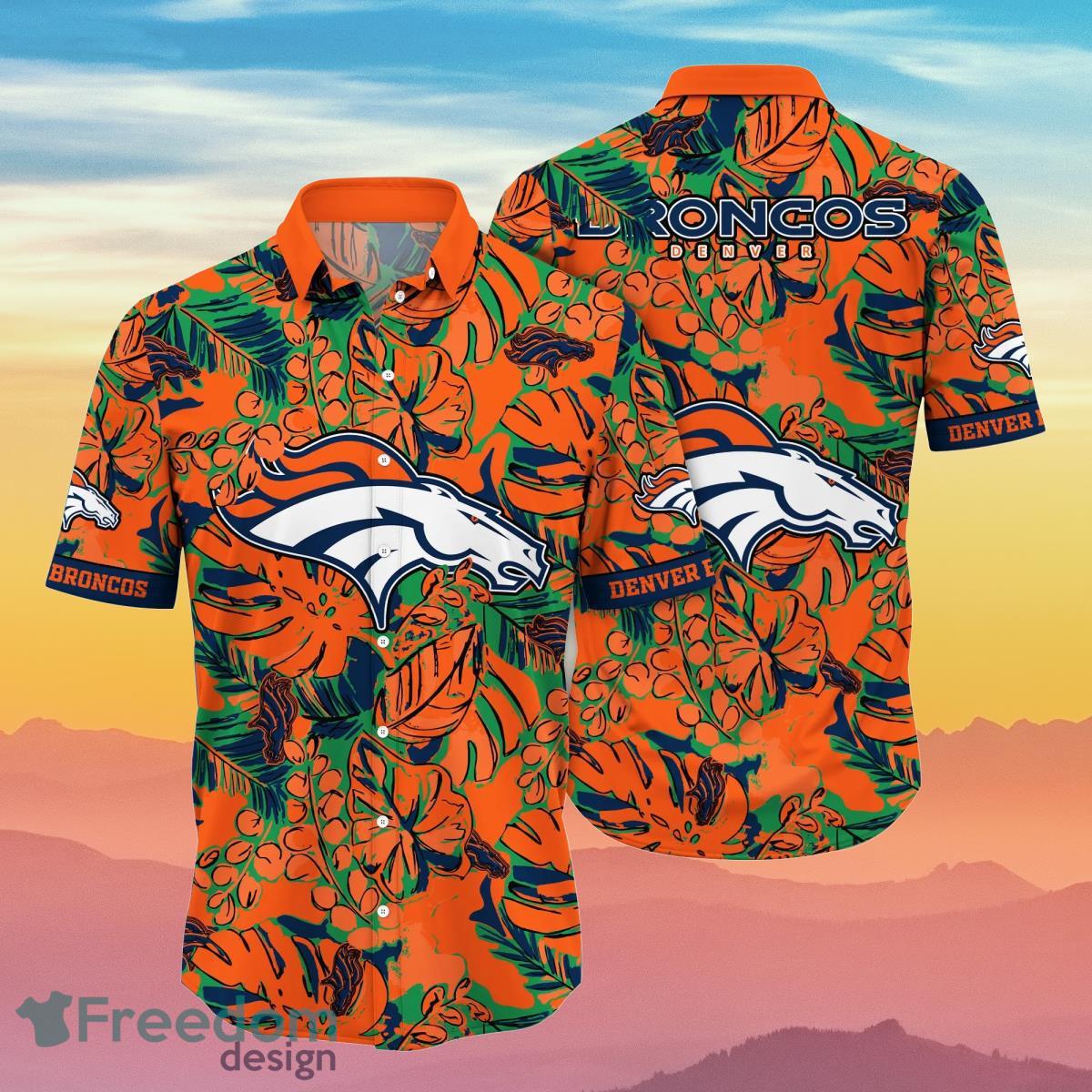 Denver Broncos NFL Flower Hawaiian Shirt Special Gift For Men And Women  Fans - Freedomdesign