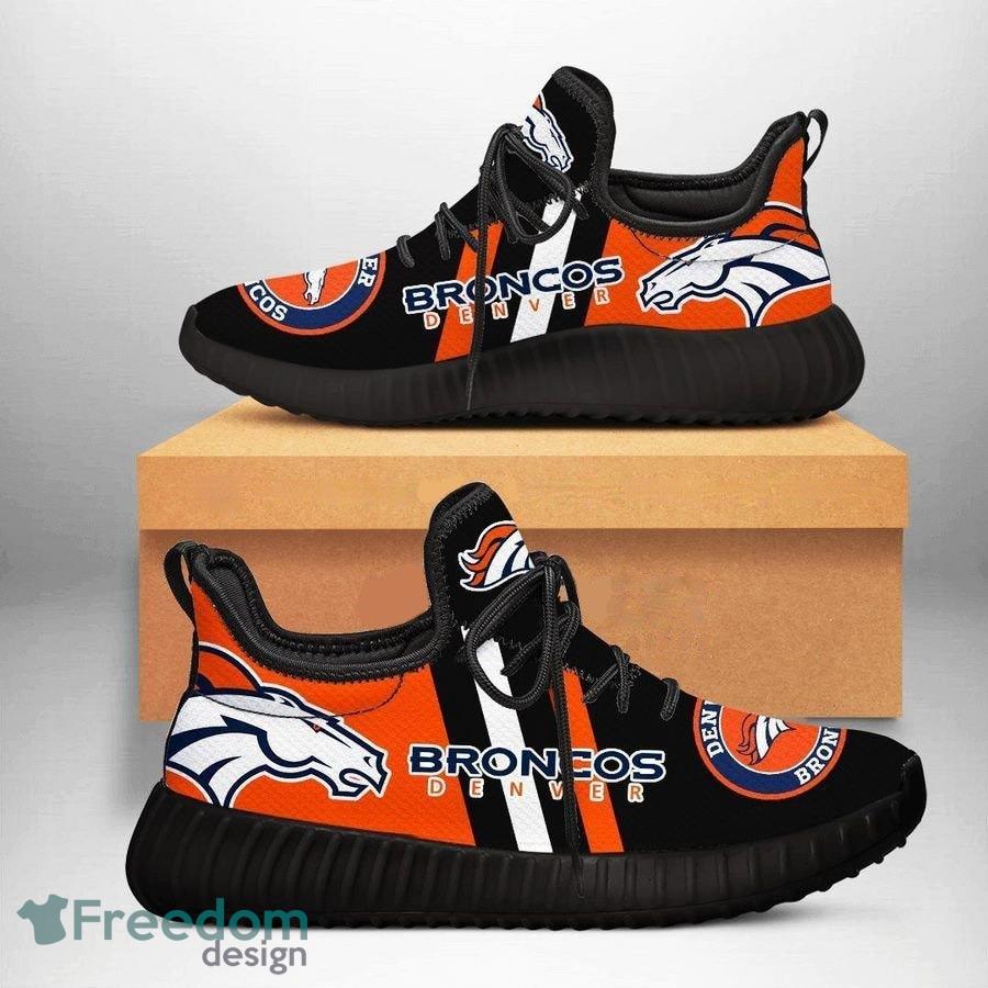 Custom Yeezy Running Shoes For Men Women Denver Broncos NFL