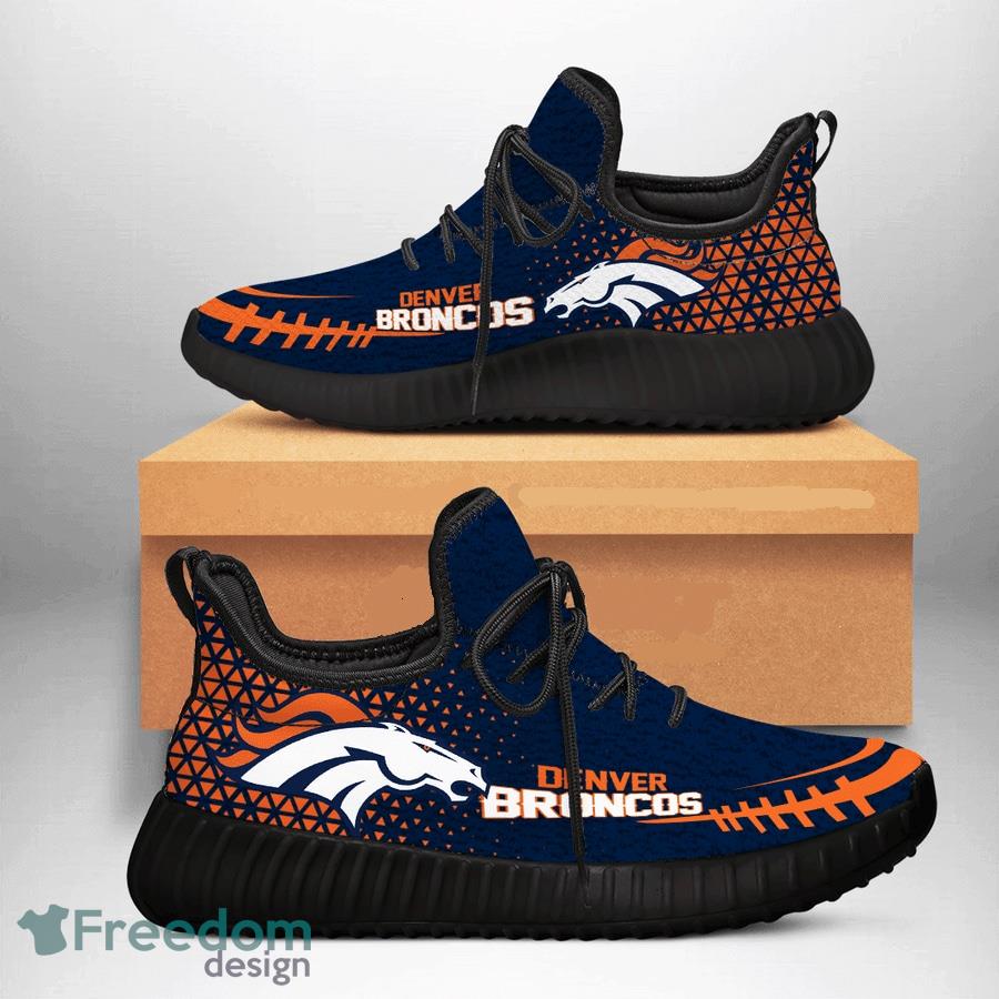 Denver Broncos NFL Running Shoes Top Yeezy Sneakers For Men And Women -  Freedomdesign