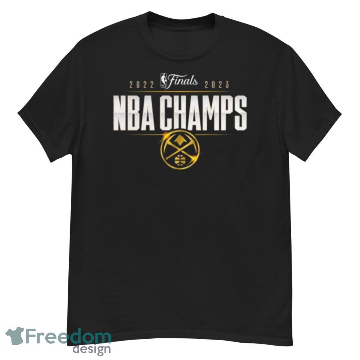 Denver Nuggets 2023 NBA Finals Champions Triple Threat Roster Signature T Shirt - G500 Men’s Classic T-Shirt