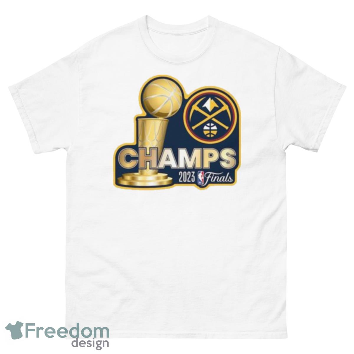 Denver Nuggets 2023 NBA Finals Champions Two Pack Shirt - 500 Men’s Classic Tee Gildan