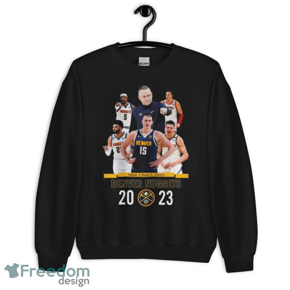 Denver Nuggets Basketball NBA Finals 2023 Shirt - Unisex Crewneck Sweatshirt Denver Nuggets Basketball NBA Finals 2023 Shirt - Unisex Crewneck Sweatshirt