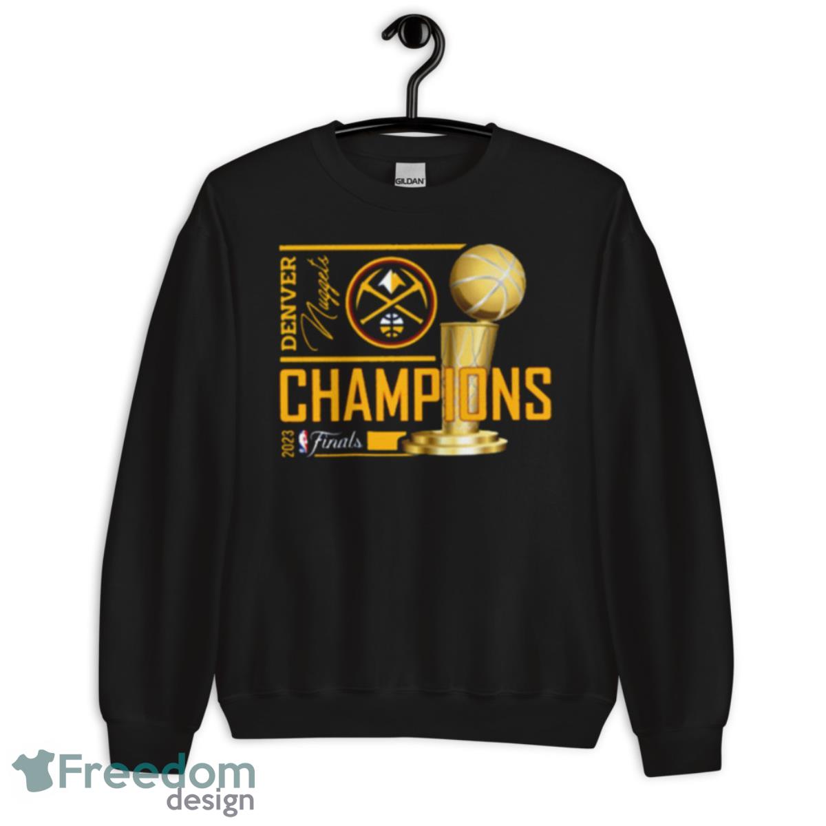 Denver Nuggets Champions 2023 Shirt image Denver Nuggets Champions 2023 Shirt - Unisex Crewneck Sweatshirt
