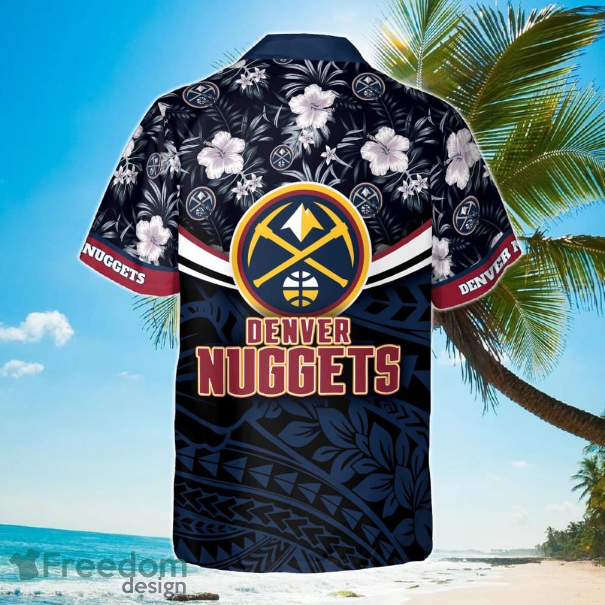 Denver Nuggets NBA Playoffs Design 7 Beach Hawaiian Shirt Men And