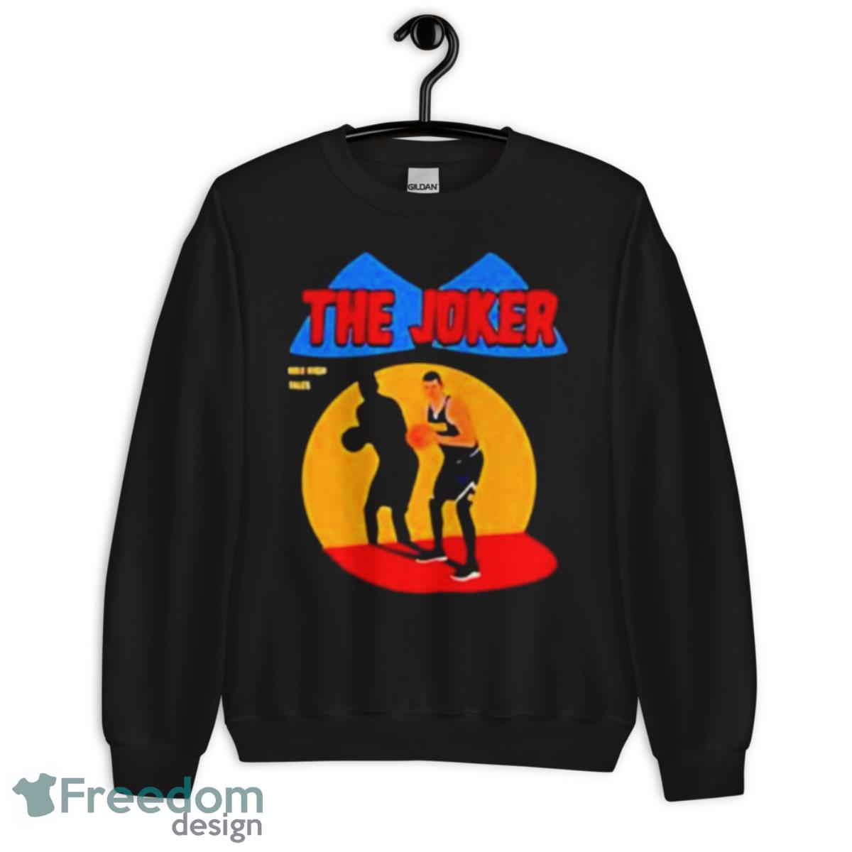 Denver Nuggets Nikola Jokic The Joker Mvp Nba Finals 2023 Shirt - Unisex Crewneck Sweatshirt Denver Nuggets Nikola Jokic The Joker Mvp Nba Finals 2023 Shirt - Unisex Crewneck Sweatshirt