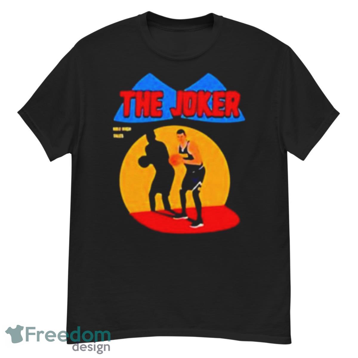 Denver Nuggets Nikola Jokic The Joker Mvp Nba Finals 2023 Shirt - G500 Men’s Classic T-Shirt