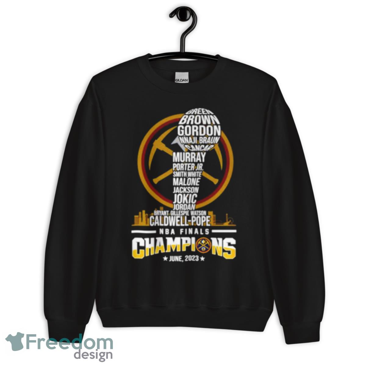 Denver Nuggets The Best Team Ever NBA Finals Champions June 2023 Shirt - Unisex Crewneck Sweatshirt Denver Nuggets The Best Team Ever NBA Finals Champions June 2023 Shirt - Unisex Crewneck Sweatshirt