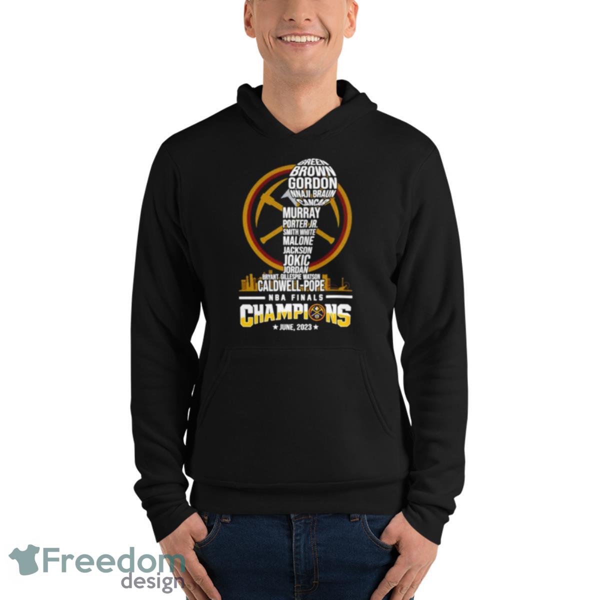 Denver Nuggets The Best Team Ever NBA Finals Champions June 2023 Shirt image Denver Nuggets The Best Team Ever NBA Finals Champions June 2023 Shirt - Unisex Fleece Pullover Hoodie