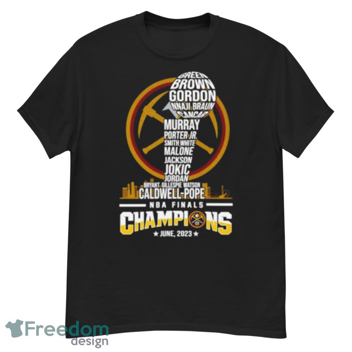 Denver Nuggets The Best Team Ever NBA Finals Champions June 2023 Shirt - G500 Men’s Classic T-Shirt