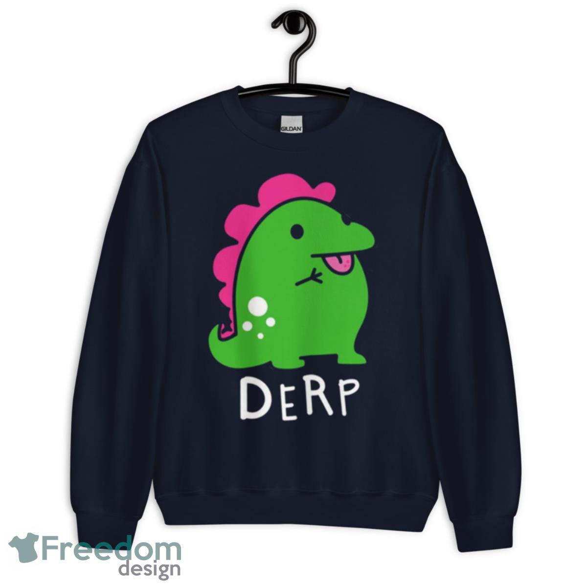 Derpy Dino The Robinsons Shirt - Unisex Crewneck Sweatshirt-1