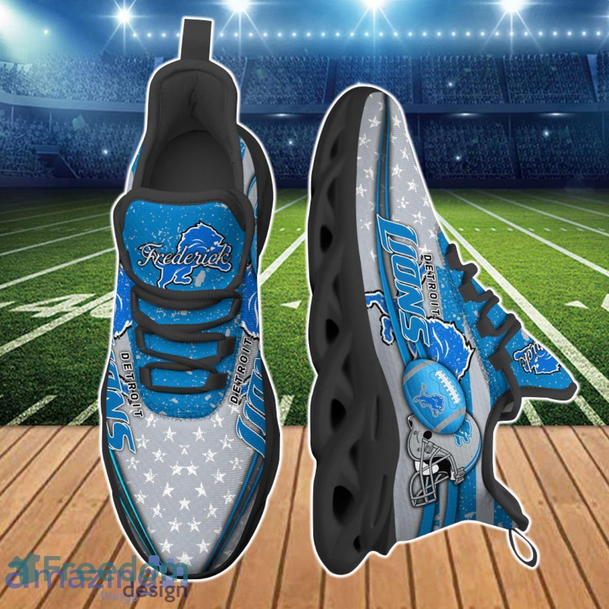 Detroit Lions NFL Clunky Max Soul Shoes Custom Best Gift For True Fans Product Photo 2