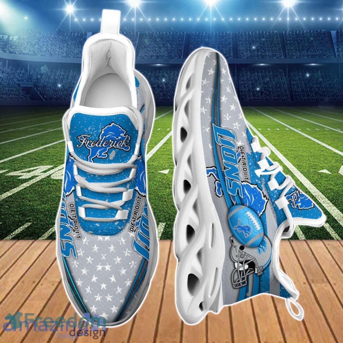 Detroit Lions Max Soul Shoes Best Gift For Men Women - Freedomdesign