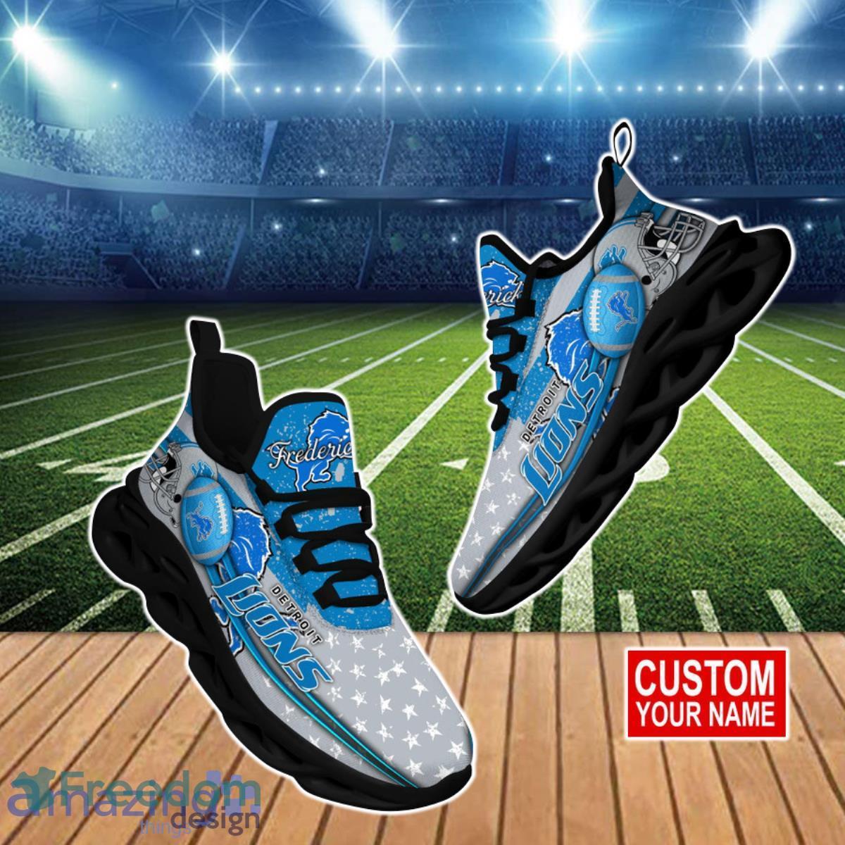 Detroit Lions NFL Clunky Max Soul Shoes Custom Best Gift For True Fans Product Photo 1