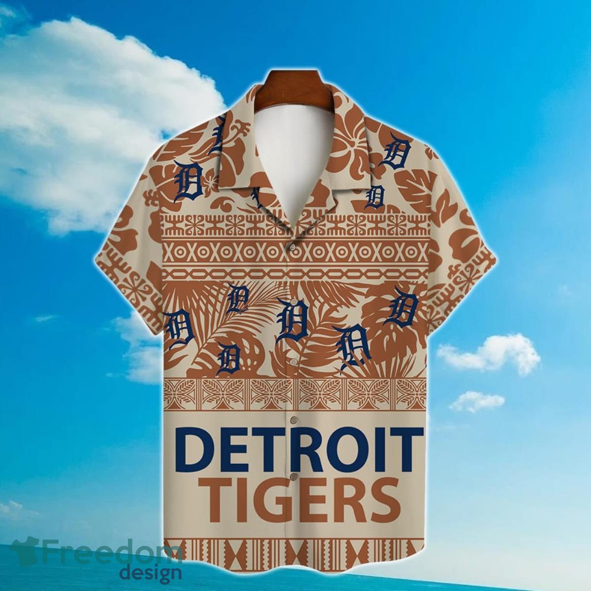 Detroit Tigers Major League Baseball MLB 2023 AOP Hawaiian Shirt Product Photo 2