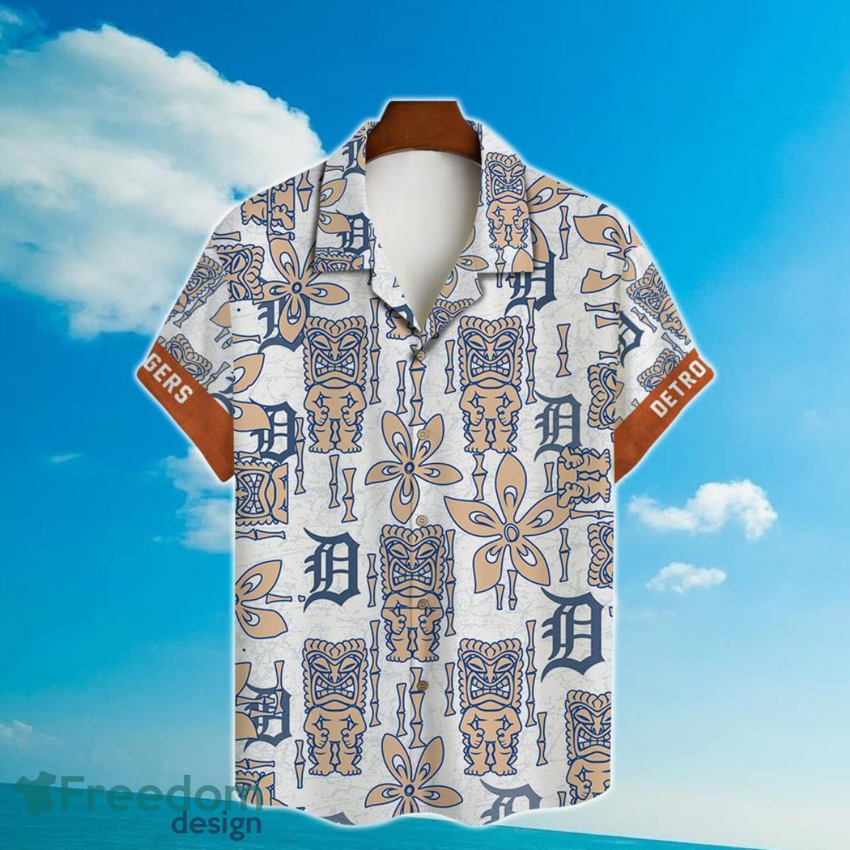 Detroit Tigers MLB Custom Name Hawaiian Shirt Trending For Men Women