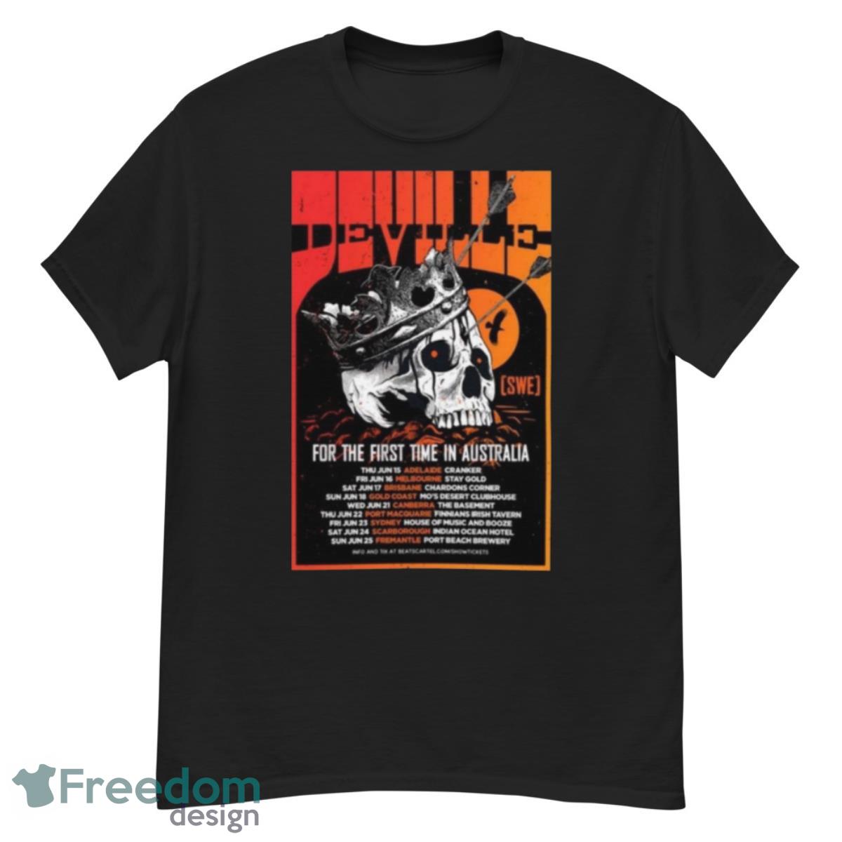 Deville For The First Time In Australia 2023 Shirt - G500 Men’s Classic T-Shirt