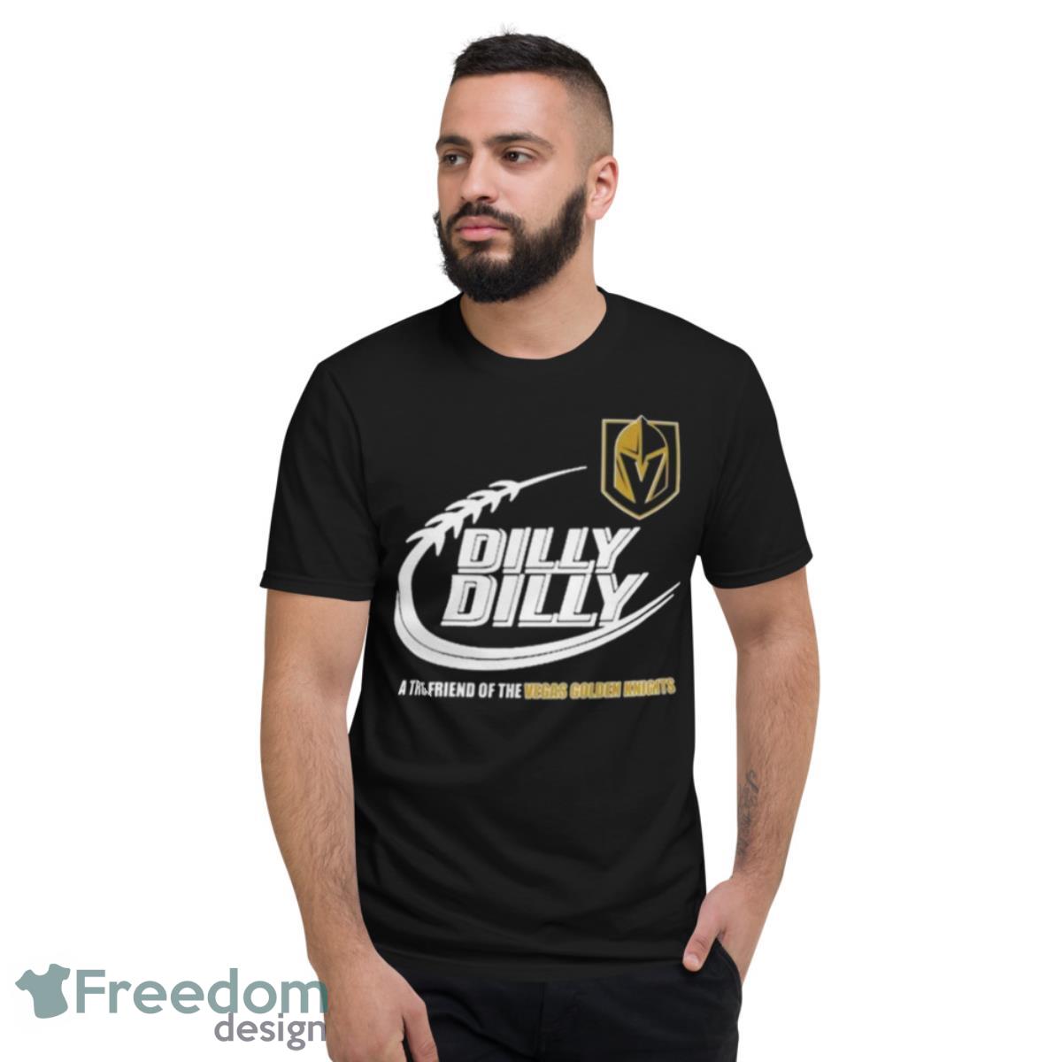 Dilly Dilly A True Friends Of The Vegas Golden Knights 2023 Shirt - Short Sleeve T-Shirt