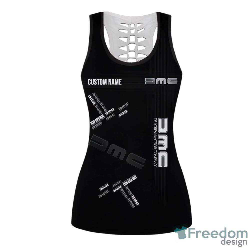 DMC DeLorean AS 3D Full Printing Custom Name Leggings And Hollow Tank - DMC DeLorean AS 3D Hollow tank Leggings Full Printing Custom Name_15