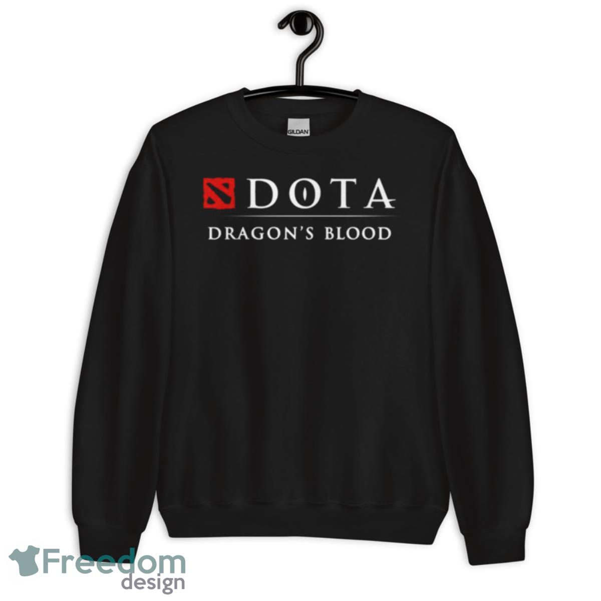 Dota 2 Anime Dragons Blood Shirt image Dota 2 Anime Dragons Blood Shirt - Unisex Crewneck Sweatshirt