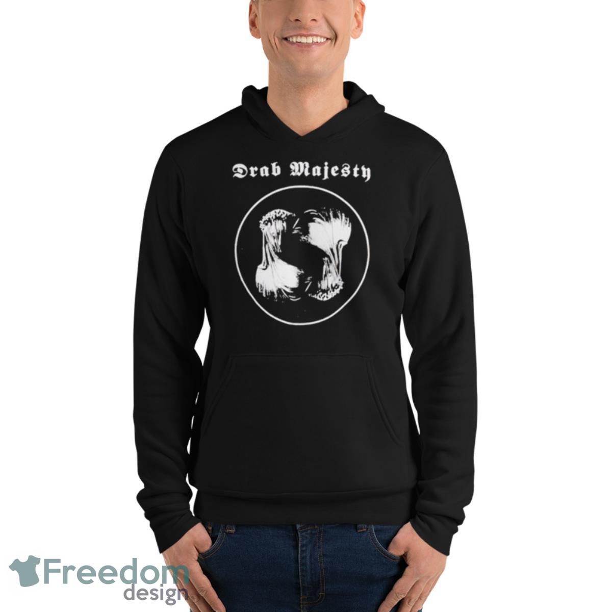 Drab Majesty The Silent Ones 2 Shirt - Unisex Fleece Pullover Hoodie Drab Majesty The Silent Ones 2 Shirt - Unisex Fleece Pullover Hoodie