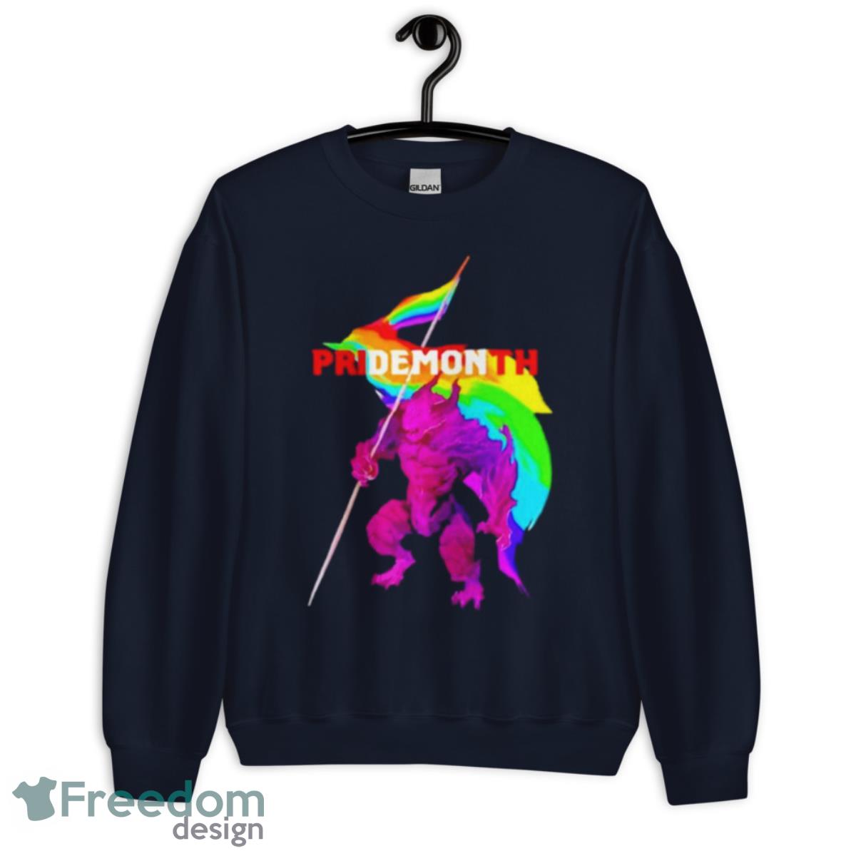 Dragon Age Pride Month Demon Shirt - Unisex Crewneck Sweatshirt-1