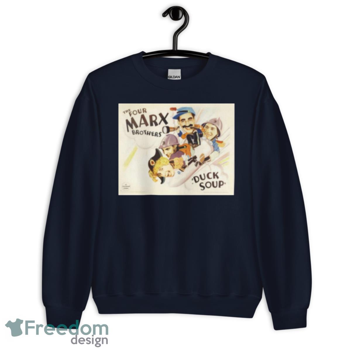 Duck Soup 1933 The Marx Brothers Shirt - Unisex Crewneck Sweatshirt-1