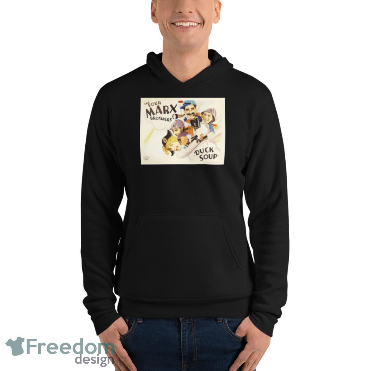Duck Soup 1933 The Marx Brothers Shirt image Duck Soup 1933 The Marx Brothers Shirt - Unisex Fleece Pullover Hoodie