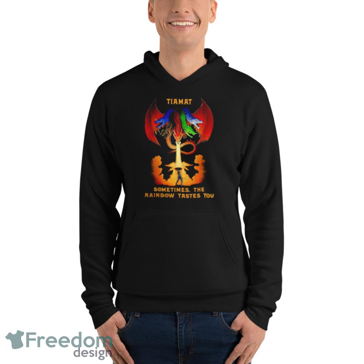 Dungeons and Dragons Tiamat Sometimes the rainbow tastes you shirt - Unisex Fleece Pullover Hoodie Dungeons and Dragons Tiamat Sometimes the rainbow tastes you shirt - Unisex Fleece Pullover Hoodie