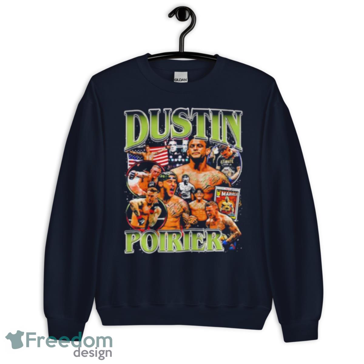 Dustin Poirier UFC Lightweight Shirt - Unisex Crewneck Sweatshirt-1