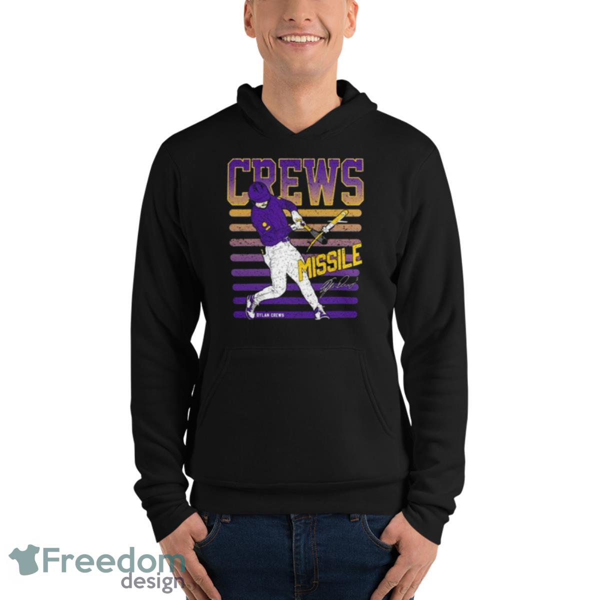 Dylan Crews Crews Missile Signature Shirt - Unisex Fleece Pullover Hoodie Dylan Crews Crews Missile Signature Shirt - Unisex Fleece Pullover Hoodie