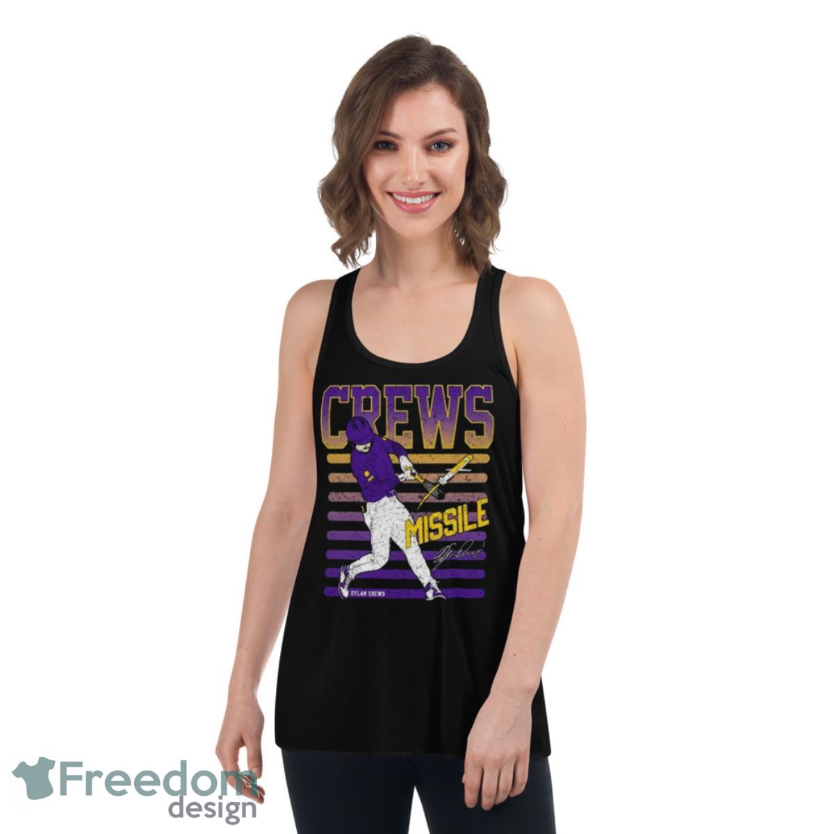 Dylan Crews Crews Missile Signature Shirt - Womens Flowy Racerback Tank Dylan Crews Crews Missile Signature Shirt - Womens Flowy Racerback Tank