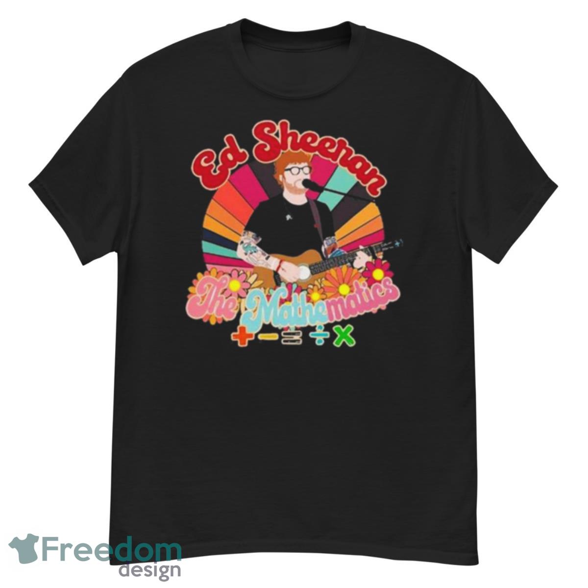 Ed Sheeran Retro The Mathematics 2023 Tour Shirt - G500 Men’s Classic T-Shirt