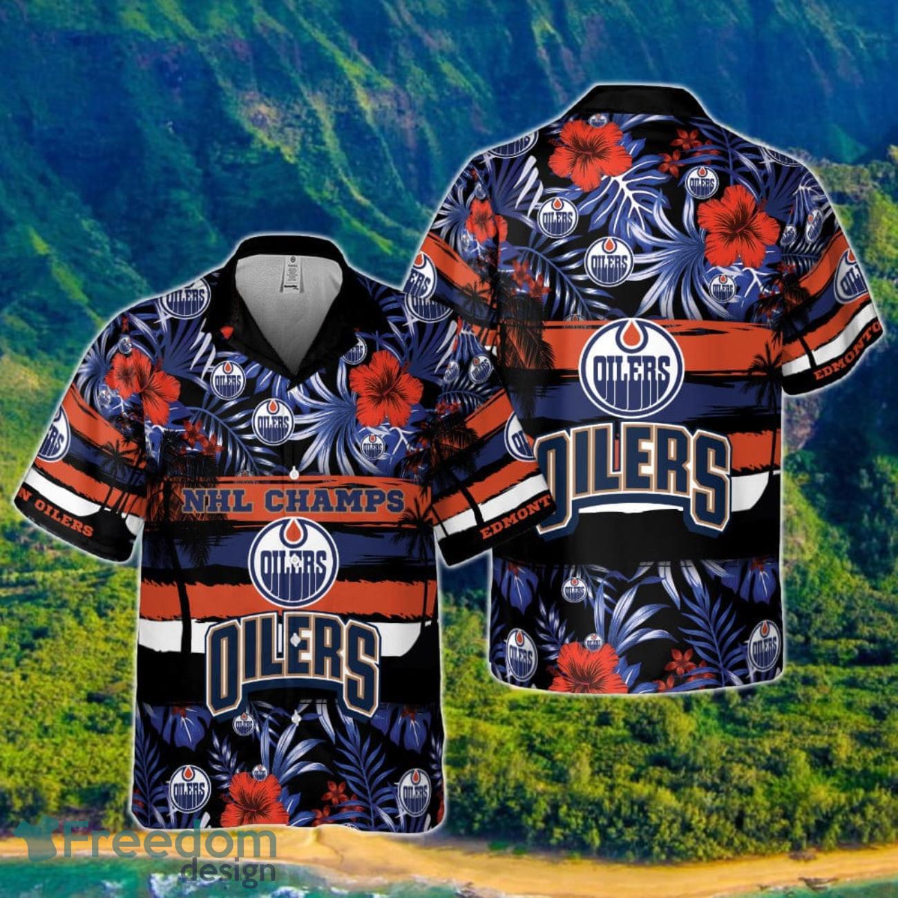 Edmonton Oilers National Hockey League 2023 Hawaiian Shirt For Men Women Product Photo 1