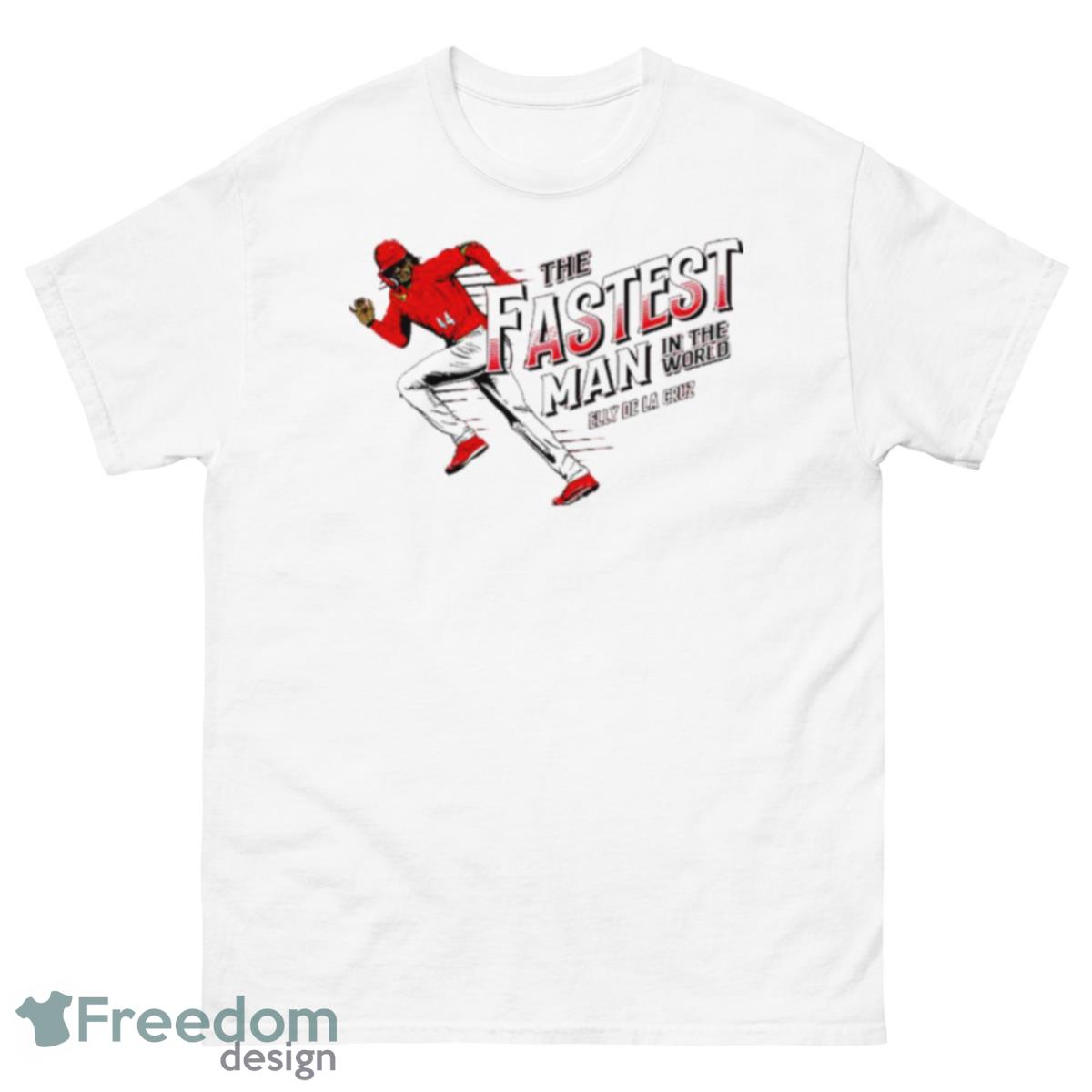 Elly De La Cruz The Fastest Man In The World Shirt - 500 Men’s Classic Tee Gildan