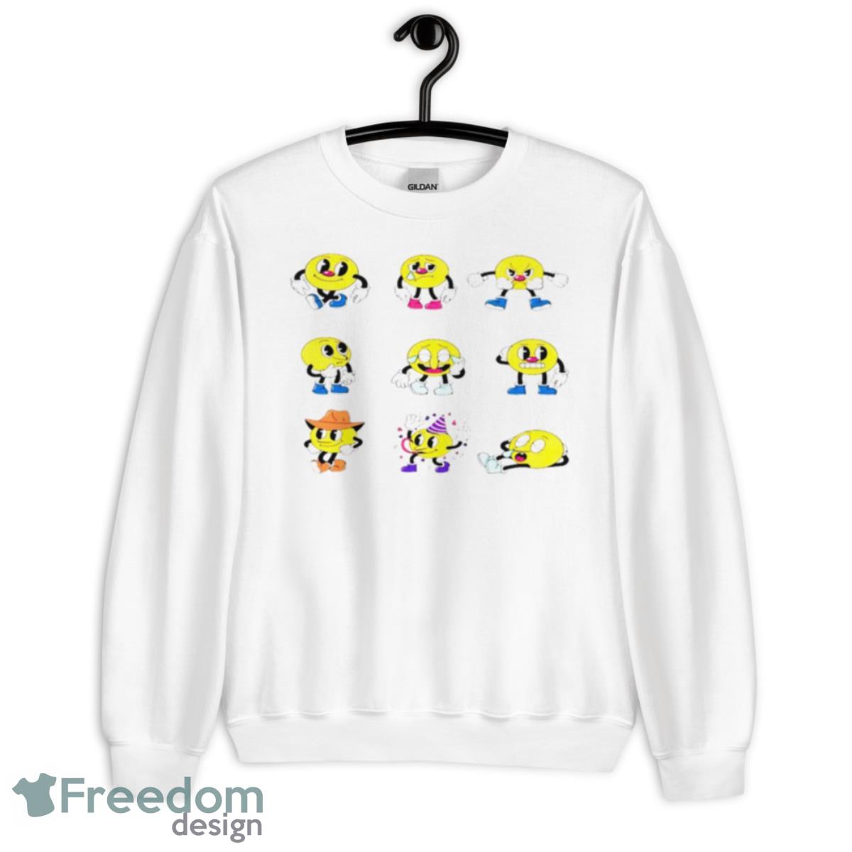 Emojis Cartoon Shirt - Unisex Heavy Blend Crewneck Sweatshirt