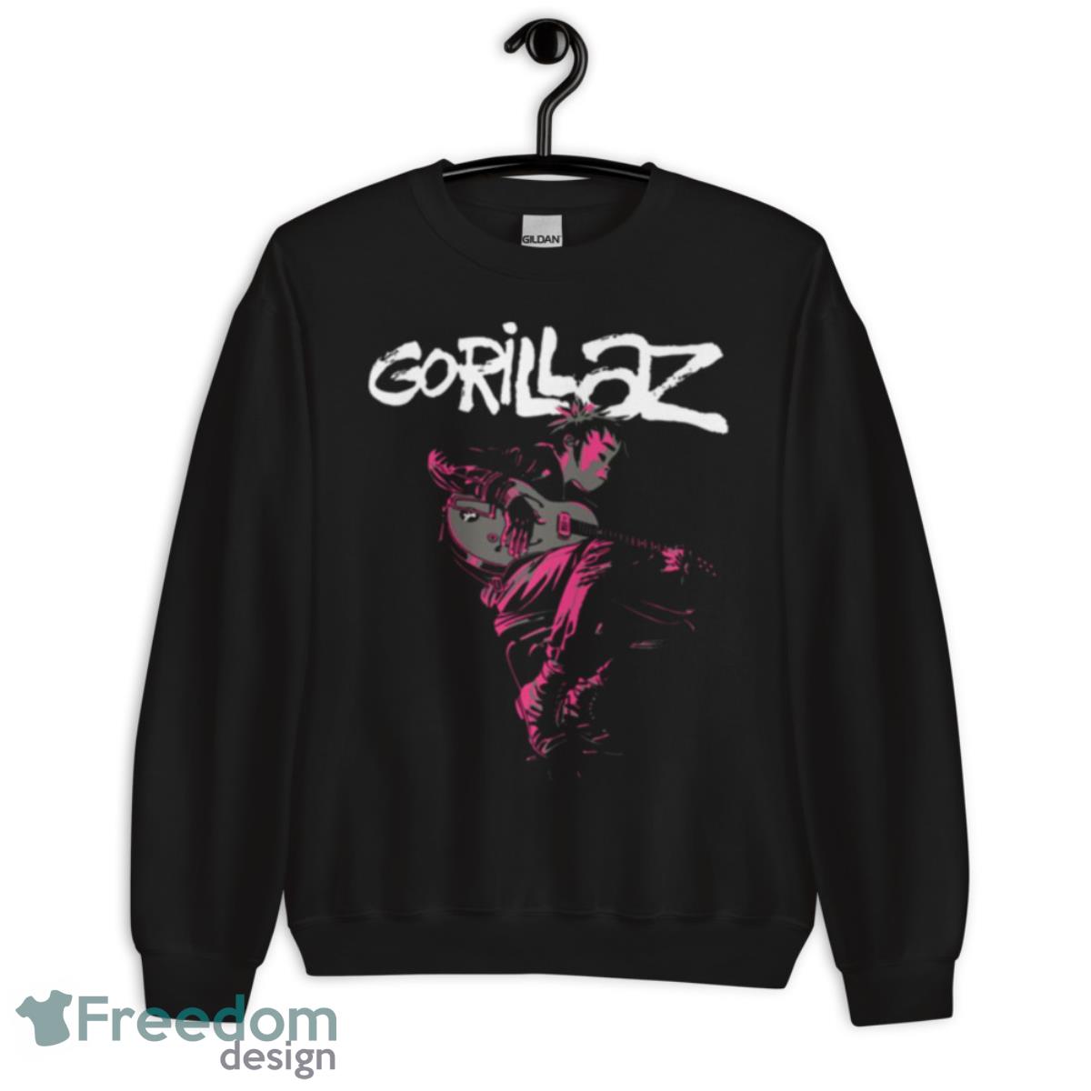 English Virtual Band Gorillaz Band Shirt image English Virtual Band Gorillaz Band Shirt - Unisex Crewneck Sweatshirt