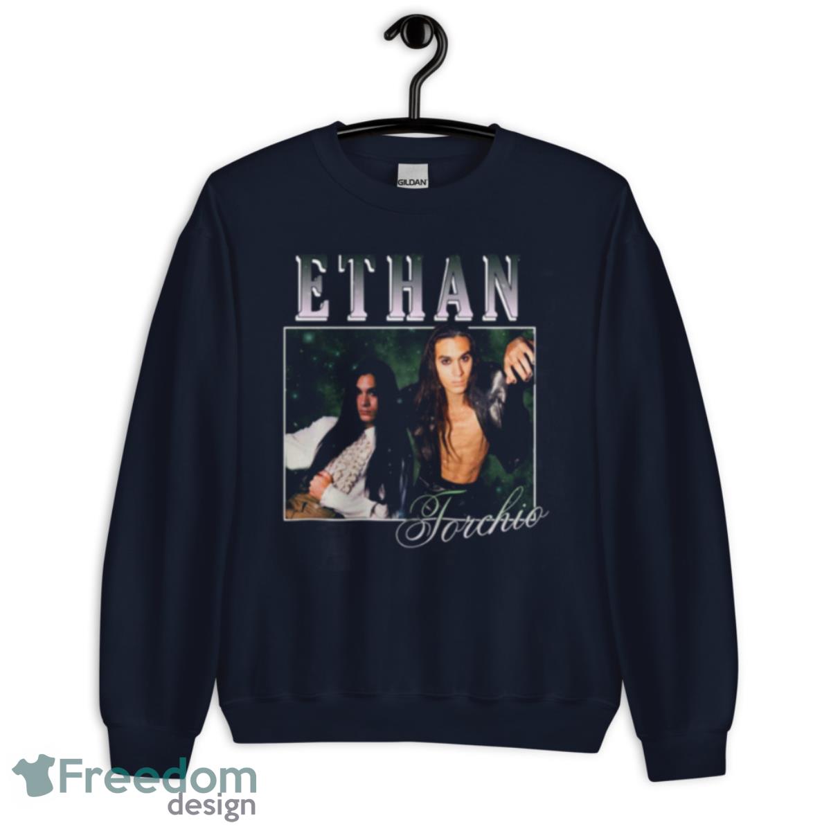 Ethan Torchio 90’s Maneskin Shirt - Unisex Crewneck Sweatshirt-1