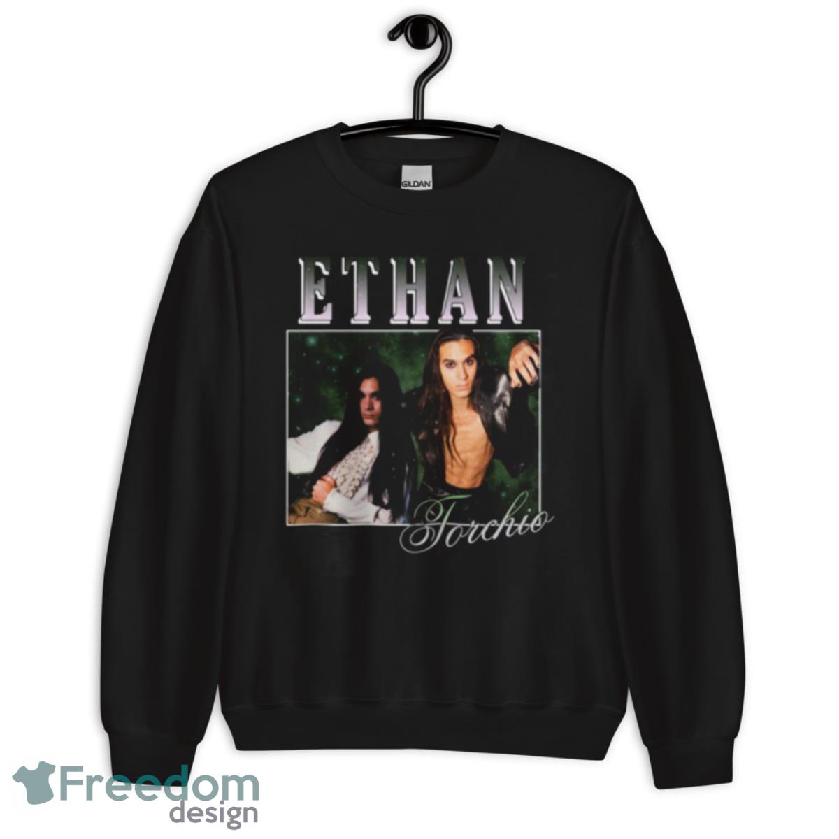 Ethan Torchio 90’s Maneskin Shirt image Ethan Torchio 90’s Maneskin Shirt - Unisex Crewneck Sweatshirt