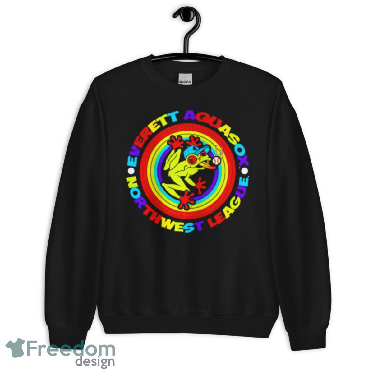 Everett AquaSox Primary Logo Pride Shirt - Unisex Crewneck Sweatshirt Everett AquaSox Primary Logo Pride Shirt - Unisex Crewneck Sweatshirt