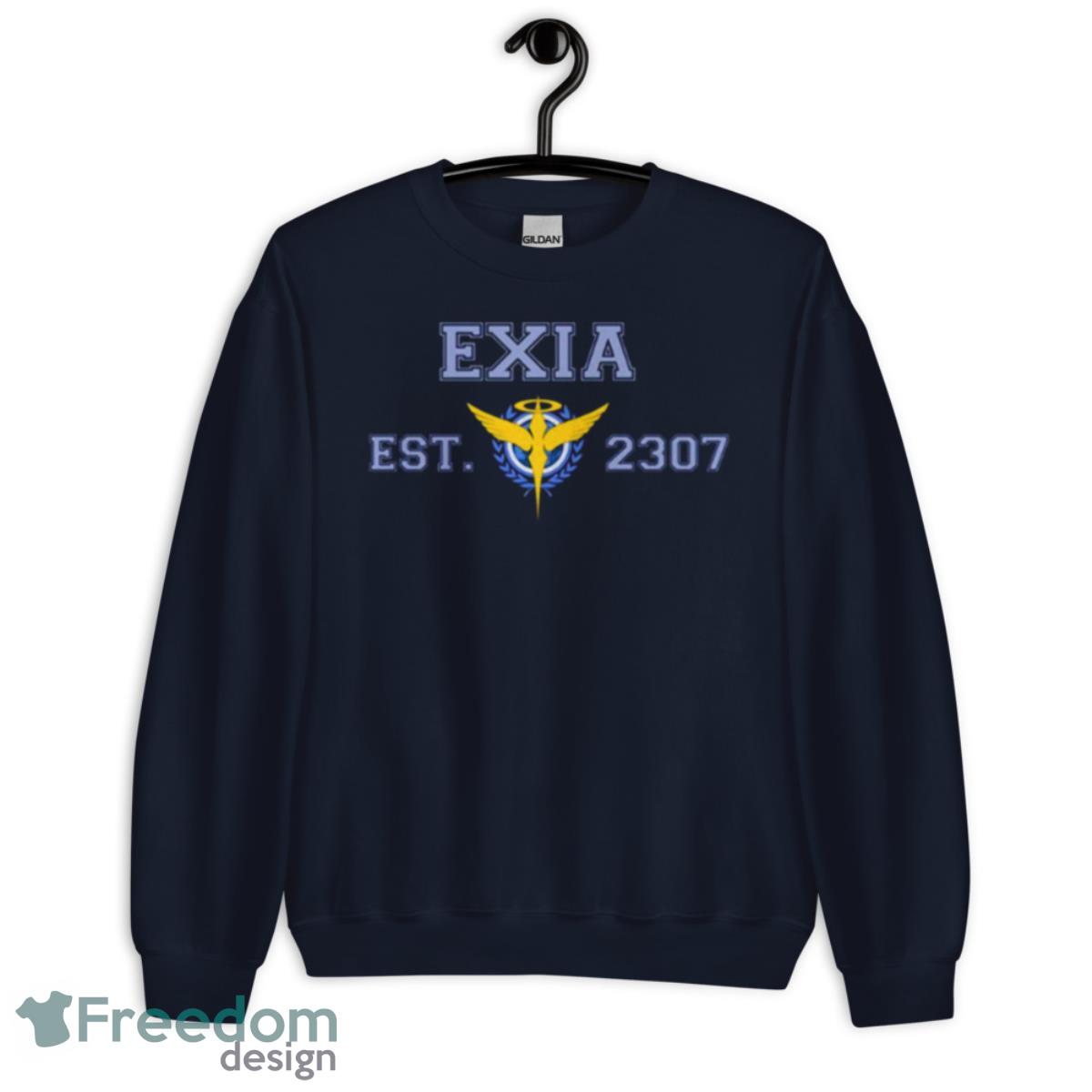 Exia Est 2307 Celestial Being Shirt - Unisex Crewneck Sweatshirt-1