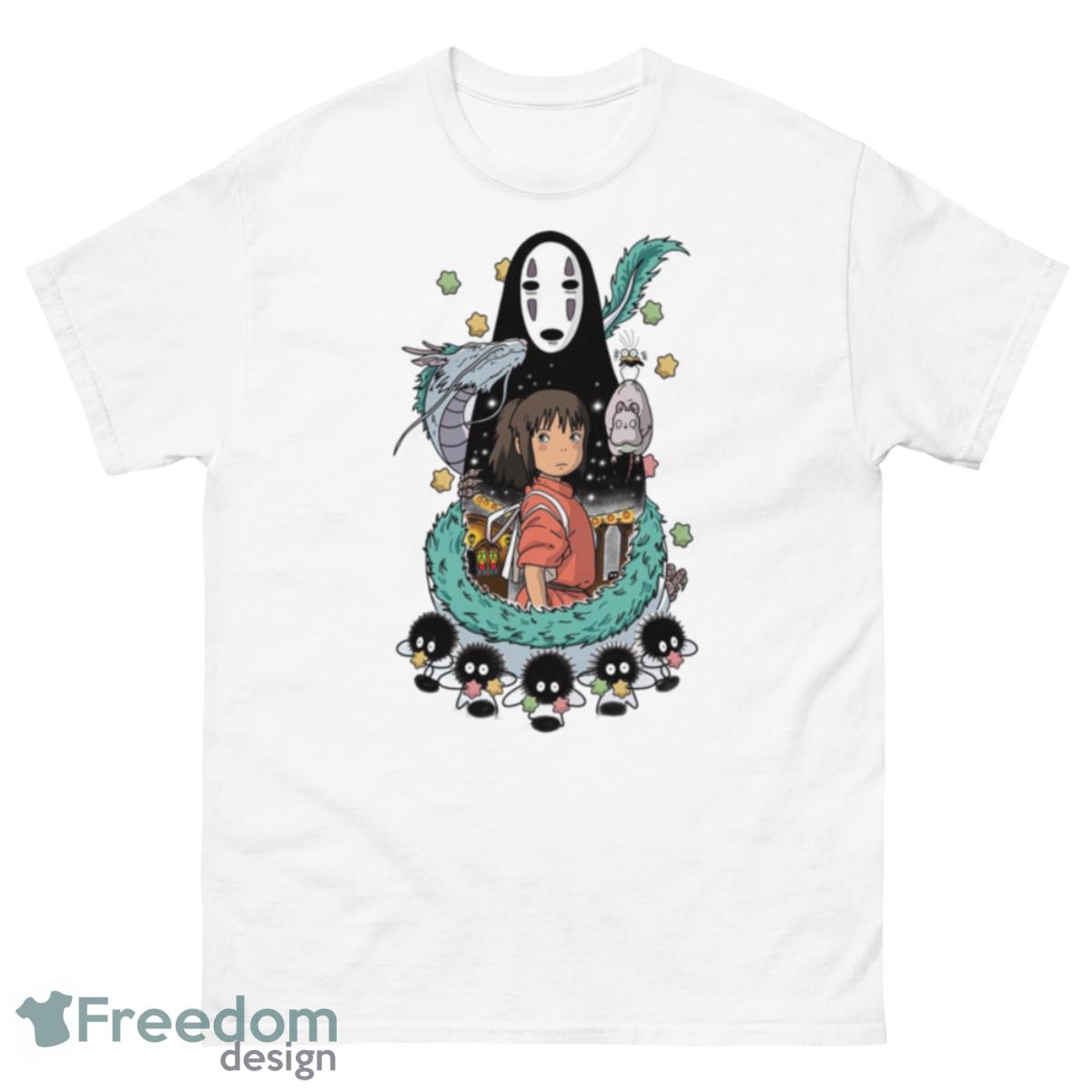 Faceless Spirited Away Anime Studio Ghibli Shirt - 500 Men’s Classic Tee Gildan