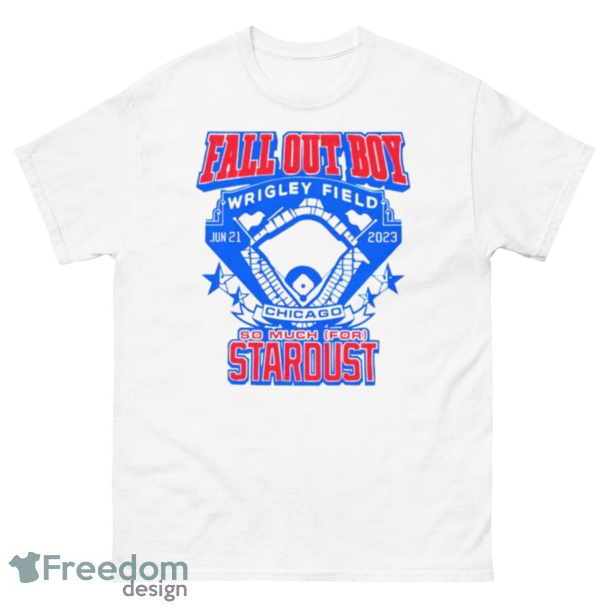 Fall out boy wrigley field Chicago so much for stardust 2023 shirt - 500 Men’s Classic Tee Gildan