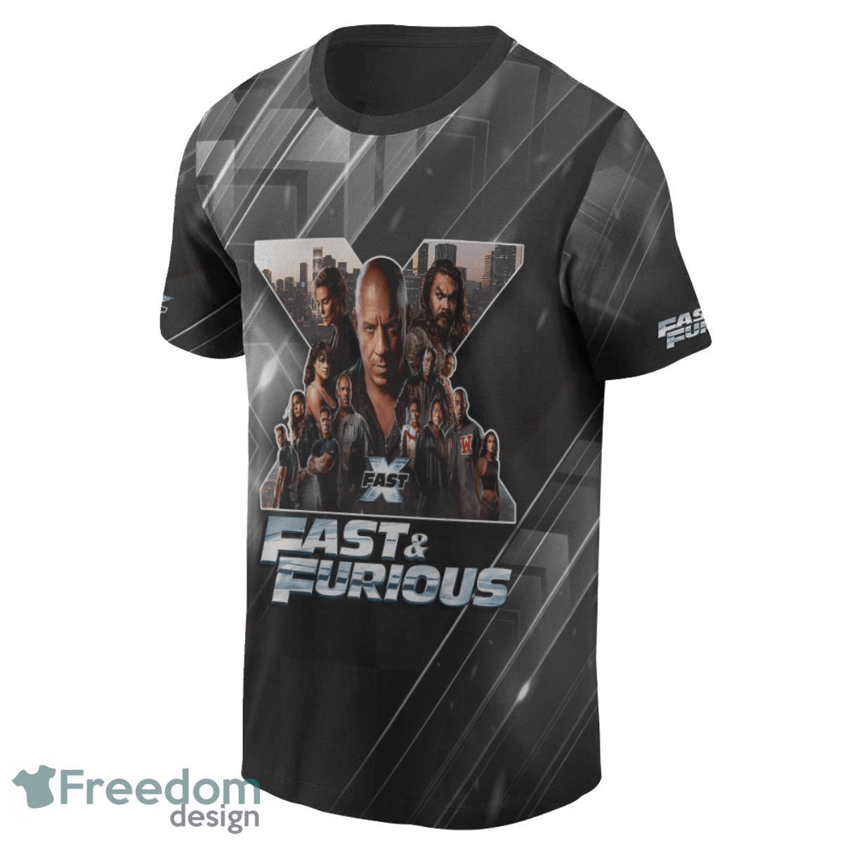 Fast And Furious X The End Of The Road Begins 2023 3D Shirt Product Photo 2