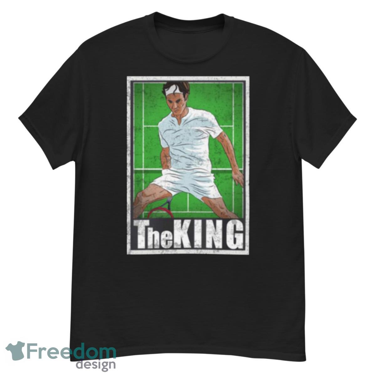Federer Tennis Player Hero Vintage The King Shirt - G500 Men’s Classic T-Shirt