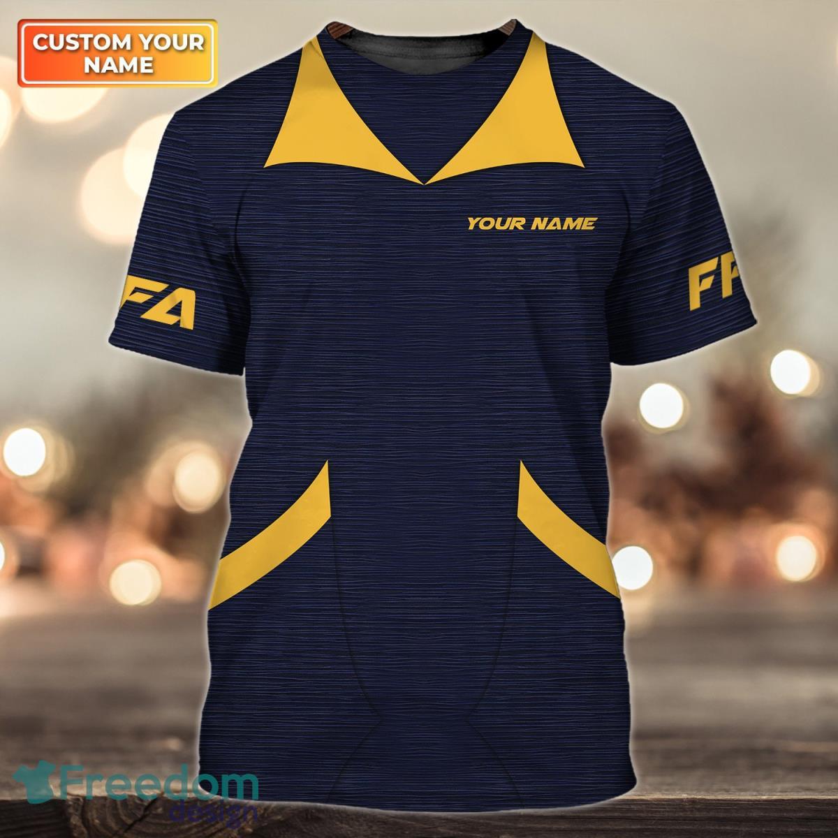 FFA Personalized Name 3D Tshirt Best Gift For Fans Product Photo 1