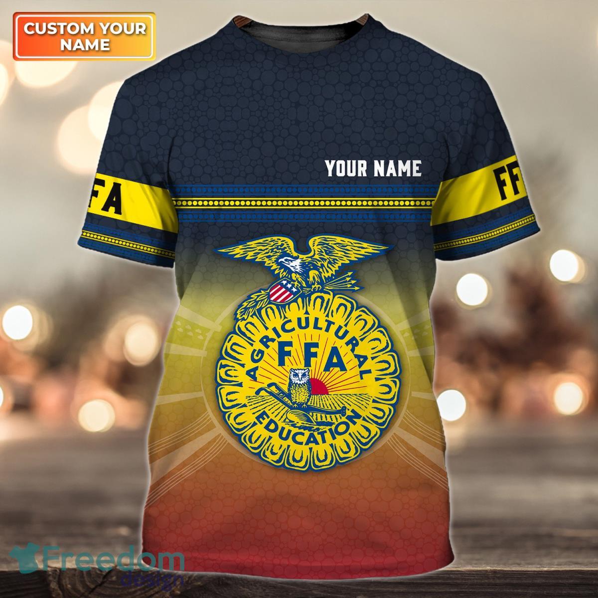 FFA Personalized Name 3D Tshirt For Men And Women Fans Product Photo 1