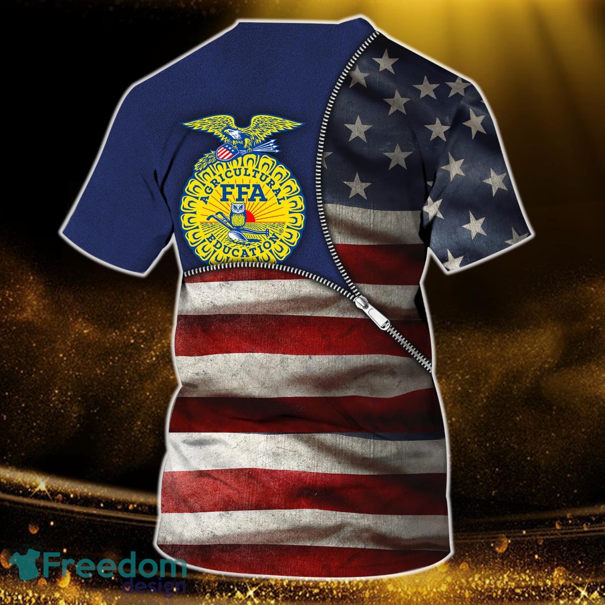 FFA Personalized Name 3D Tshirt Ideal Gift For Fans Product Photo 2